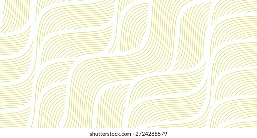 Fundo de massa, espaguete abstrato padrão geométrico. Cartaz amarelo de macarrão. Padrão abstrato ondulado.vetor eps10