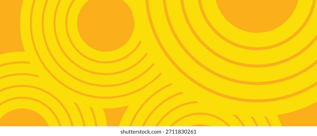 Fundo de massa amarelo, espaguete abstrato padrão geométrico. moderno eps 10.