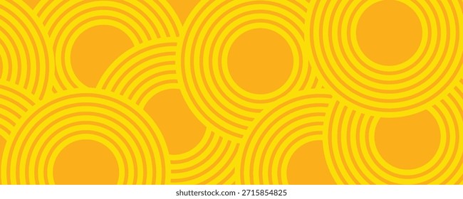 Fundo de massa amarelo, espaguete abstrato padrão geométrico. moderno eps 10.