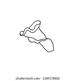 pasta Campanelle doodle icon