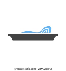 Pasta, cuisine icon vector image. Can also be used for eatables, food and drinks. Suitable for use on web apps, mobile apps and print media