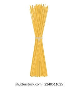 pasta food flat icon vector illustration isolated on white background