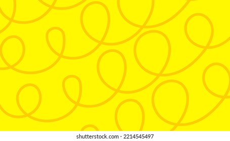 Pasta hand drawn pattern. Background with pasta, simple sketch. Noodle, spaghetti abstract line vector background