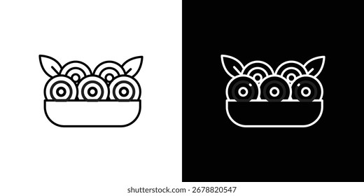 Elementos de design de ícone de pasta para designs de gráficos. Ícones de vetor