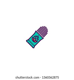 Pasta icon design. Gastronomy icon vector illustration
