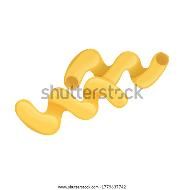 Pasta Italian Cartoon Vector Iconcartoon Vector Stock Vector (Royalty ...