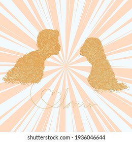 Pasta, pasta lovers. Pasta lovers couple. Lovers typography.