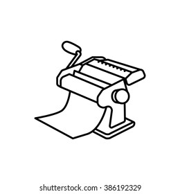 Pasta Maker Vector Icon