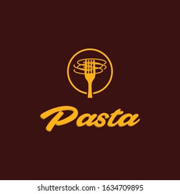 Pasta Menu Restaurant Abstract Creative Business Logo