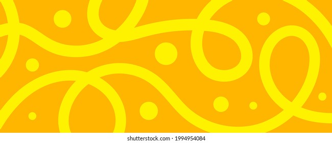 Pasta pattern. Spaghetti abstract background. Noodle packaging element.