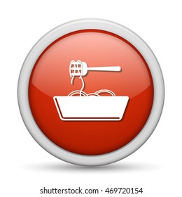 pasta plate  icon