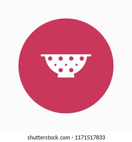 pasta pot icon vector