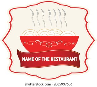 pasta restaurant design Raman template 