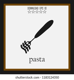 pasta vector icon