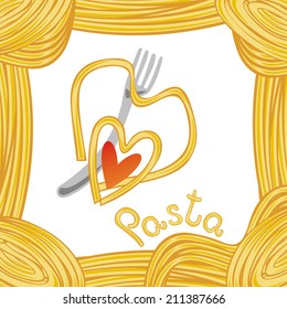 Pasta vector illustration