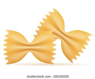 pasta vector illustration isolated on white background