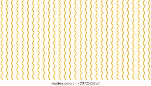 Pasta vector illustration, spaghetti seamless abstract  pattern.  Wavy abstract pattern. 