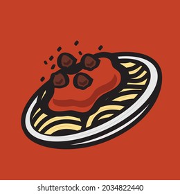 Pasta vector image are suitable for your food and beverages business