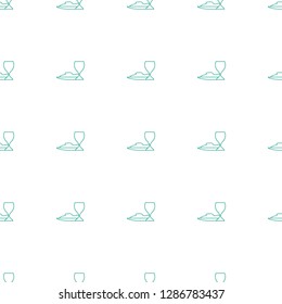 pasta and wine glass icon pattern seamless white background. Editable line pasta and wine glass icon. pasta and wine glass icon pattern for web mobile.