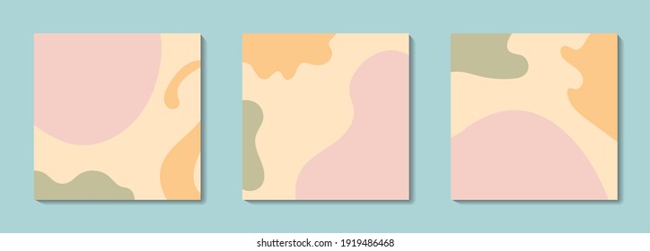 Pastal colorful abstract background, Vector illustration