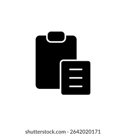 paste, duplicate button icon vector