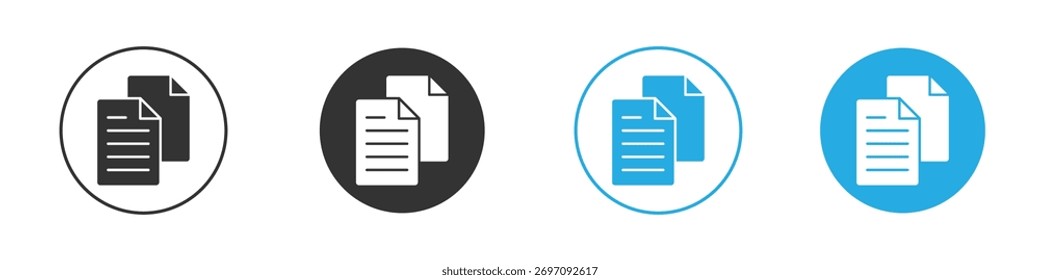 Paste icon. Graphic icon design template