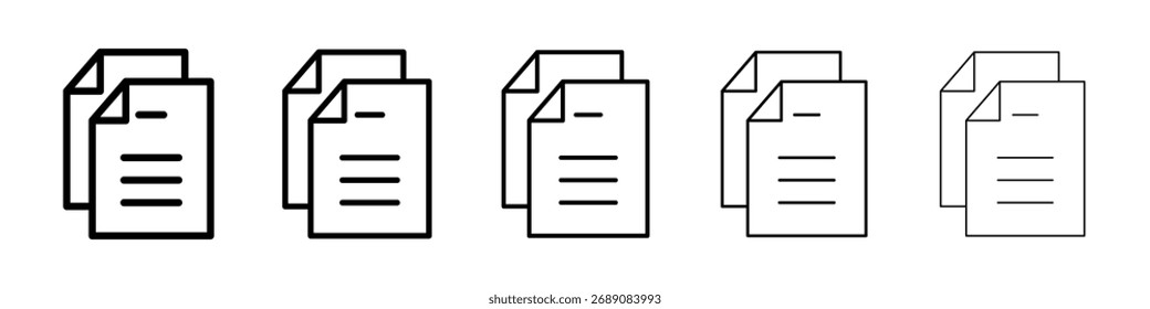 Paste icon for mobile concept and web design.