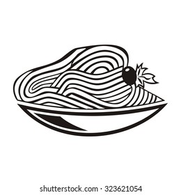 Paste vector illustration