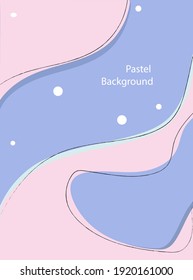 fondo abstracto pastel para impresiones y diseño de afiches
