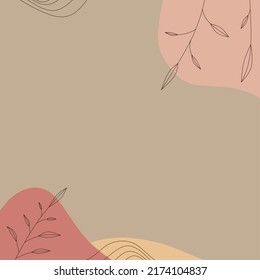 pastel abstract background with simple and colorful design for social media posts, marketing, sales, greeting cards, etc