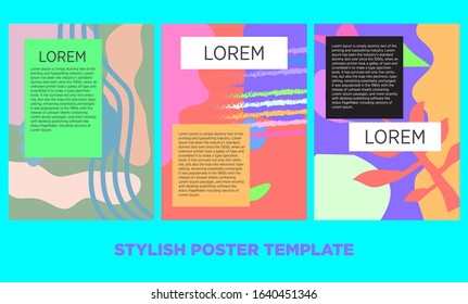 Pastel abstract background template for poster, news letter, wedding invitation, greeting cards, packaging, branding design