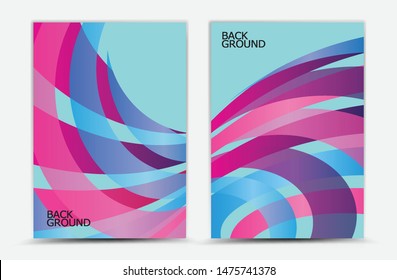 Pastel abstract background vector, cover template, business flyer, Trendy design, web texture, graphic design elements
