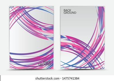 Pastel abstract background vector, cover template, business flyer, Trendy design, web texture, graphic design elements
