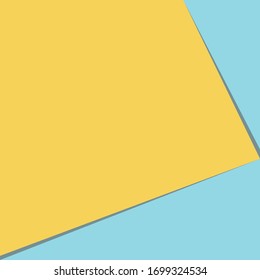 Fondo abstracto Pastel Amarillo y azul
