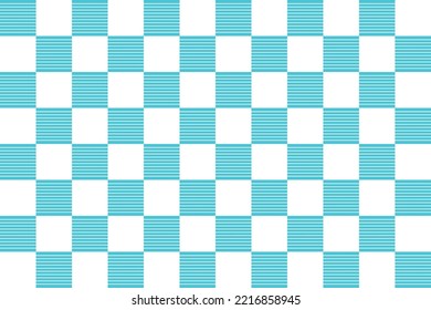 Pastel Abstract Checker Pattern Fabric The pattern typically contains Multi Colors where a single checker
