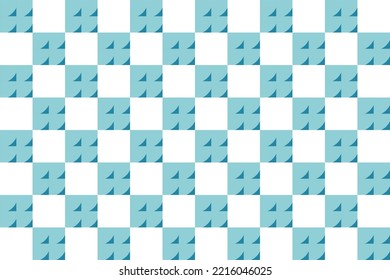 Pastel Abstract Checkerboard Pattern printable is surrounded on all four sides by a checker of a different colour.