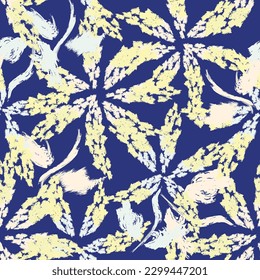 Pastel Resumen Diseño de patrones sin costura floral para textiles de moda, gráficos, fondos y artesanías