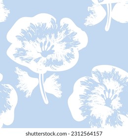 Pastel Resumen Diseño de patrones sin costura floral para textiles de moda, gráficos, fondos y artesanías