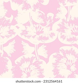 Pastel Resumen Diseño de patrones sin costura floral para textiles de moda, gráficos, fondos y artesanías