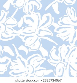 Pastel Resumen Diseño de patrones sin costura floral para textiles de moda, gráficos, fondos y artesanías