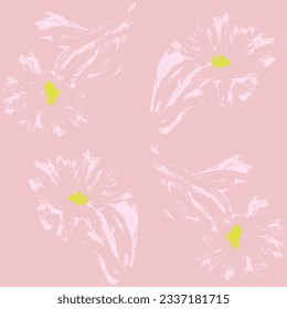 Pastel Abstract Floral nahtloses Muster für Modetextilien, Grafiken, Hintergründe und Handwerk