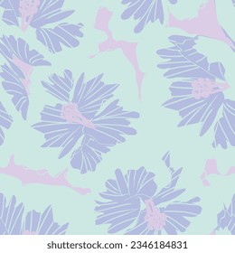 Pastel Resumen Diseño de patrones sin costura floral para textiles de moda, gráficos, fondos y artesanías