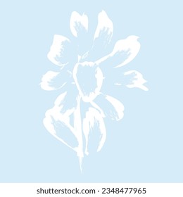 Pastel Abstract Floral seamless pattern design for fashion textiles, graphics, backgrounds and crafts