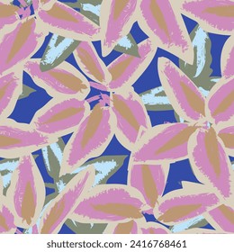 Pastel Abstract Floral seamless pattern design for fashion textiles, graphics, backgrounds and crafts
