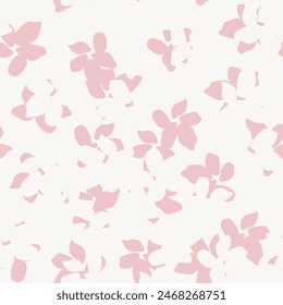 Diseño de patrones sin costuras florales Abstractas pastel para textiles de moda, gráficos, fondos y artesanías