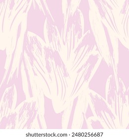 Pastel Abstract Floral seamless pattern design for fashion textiles, graphics, backgrounds and crafts