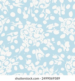 Pastel Abstract Floral seamless pattern design for fashion textiles, graphics, backgrounds and crafts