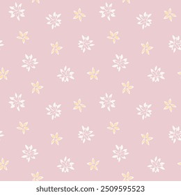 Pastel Abstract Floral seamless pattern design for fashion textiles, graphics, backgrounds and crafts