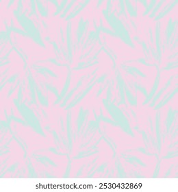 Pastel Abstract Floral seamless pattern design for fashion textiles, graphics, backgrounds and crafts