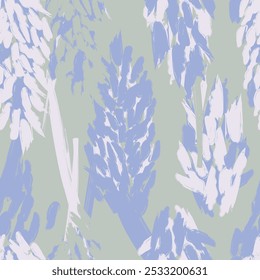 Pastel Abstract Floral seamless pattern design for fashion textiles, graphics, backgrounds and crafts
